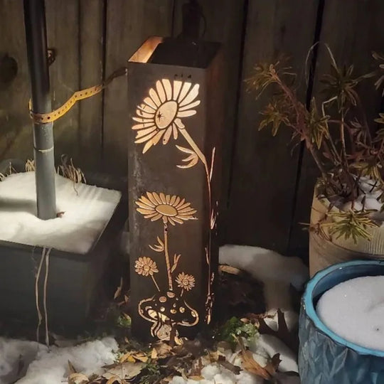 Fairy and Mushroom Garden Column