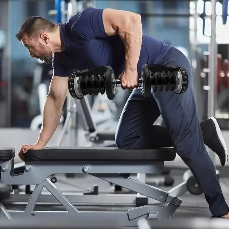 40kg / 90lbs Smart Adjustable Dumbbells for Men