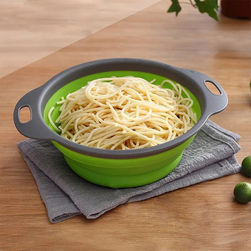 Collapsible Silicone Strainer Basket