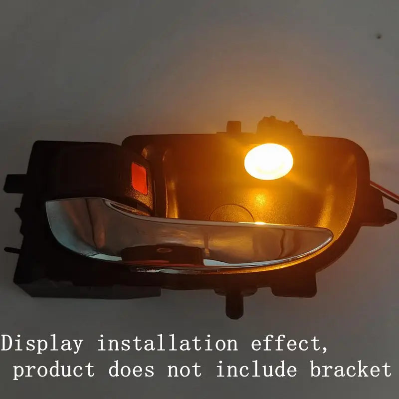 LED Ambient Light Transparent Lamp Body Circular Car Inner Bowl Light Door Handle Lights Handrail Lights Decorative Lamp