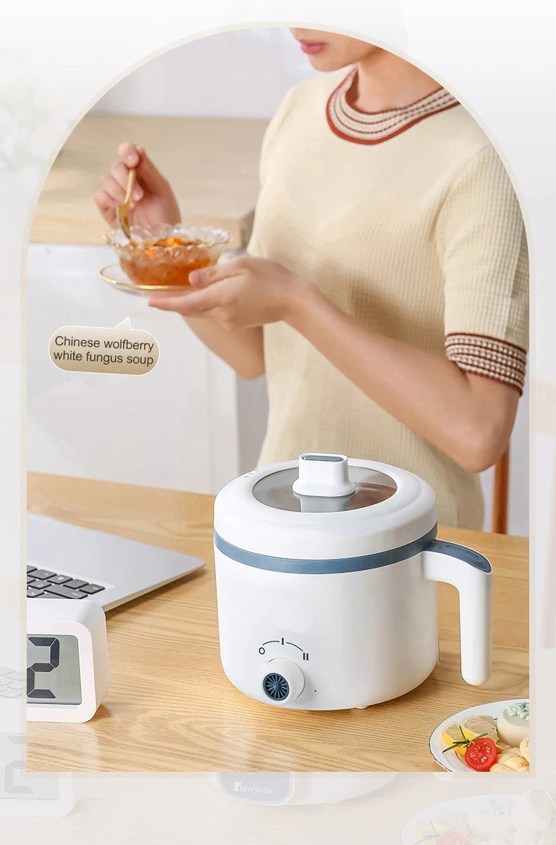 Electric Mini Rice Cooker and Multifunction Pot