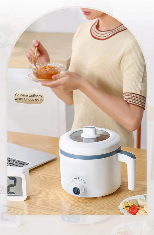 Electric Mini Rice Cooker and Multifunction Pot