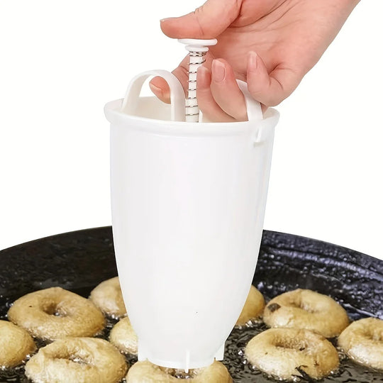 Easy-to-Use Donut Maker - Manual Doughnut Press for Baking, Perfect for Home & Restaurant Use, Milking Machine
