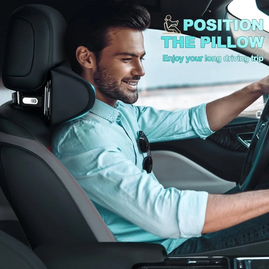 Adjustable Car Headrest Pillow