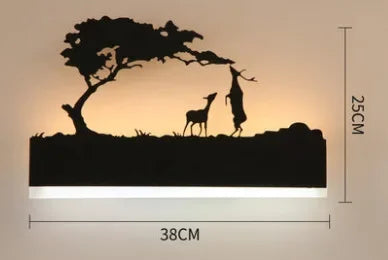 Lamp Decoration Sonce Wall Light Indoor Lighting For Living room Bedroom Bedside Light Black Wandlamp Lustre