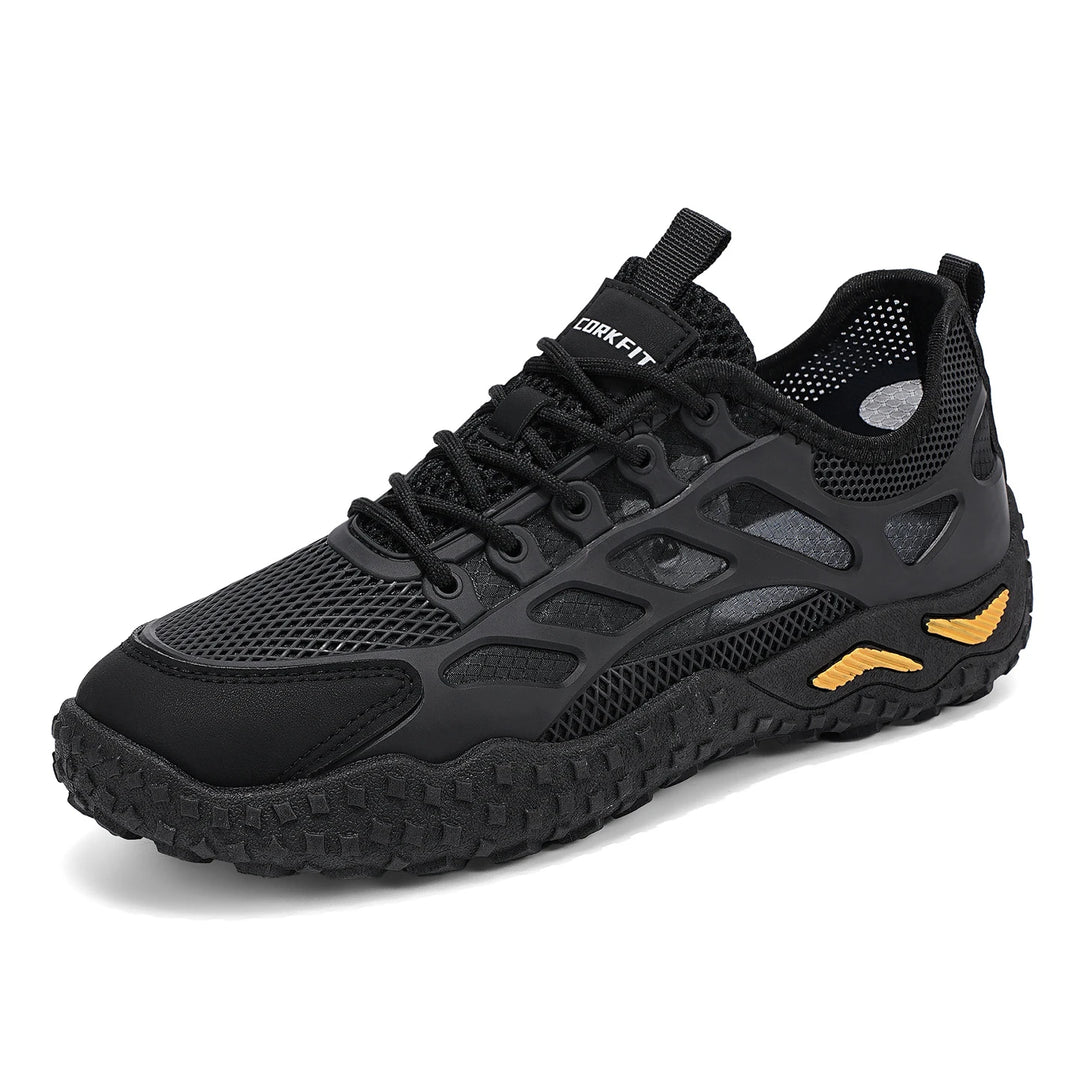 Men's Casual Sneakers Breathable New Versatile Mesh Casual Shoes Summer Anti Slip Wear-resistant Hiking Shoes Outdoor Walking