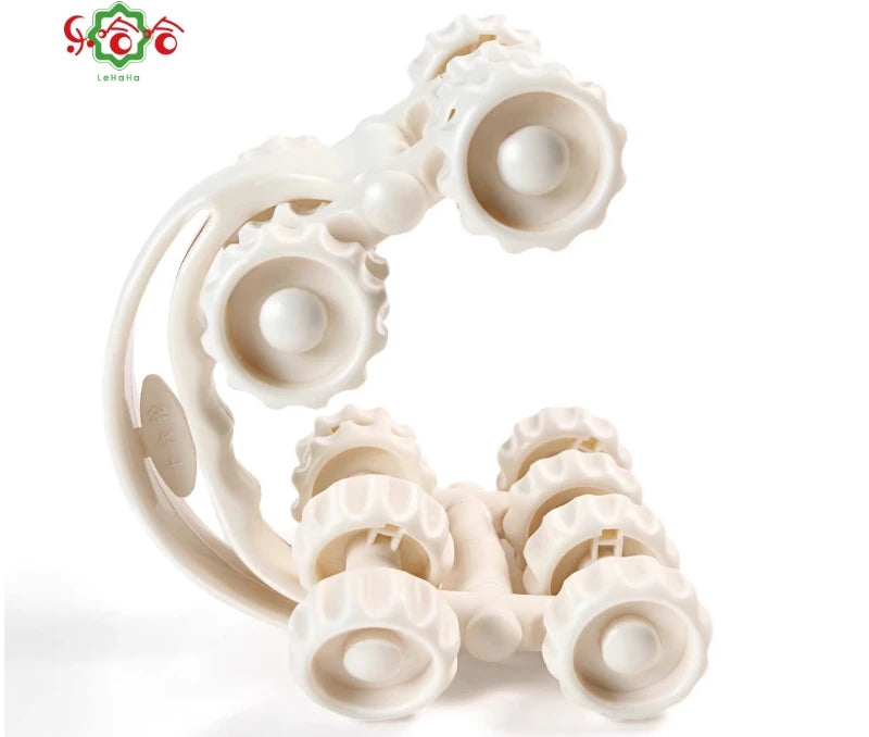 Roller Massager Sixteen-Wheel body  Massager Sixteen-Wheel Liniversal Massage Instrument Space Vehicle Roller Whole neck Massage