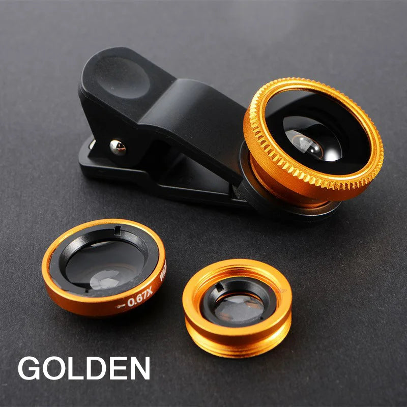 3-in-1 Smartphone Camera Lens Kit