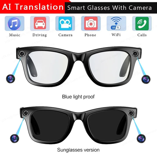 HD 1080P Camera Smart Glasses
