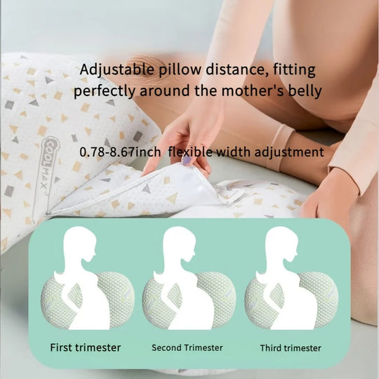 SoftTouch Adjustable U-Shaped Pregnancy Pillow
