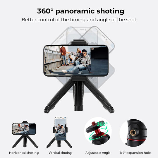 Mini Extendable Desktop Tripod Handle Grip