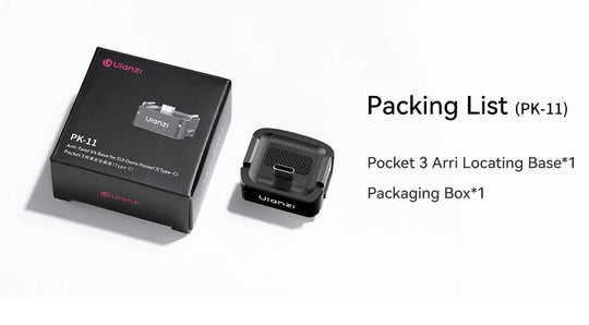 Ulanzi PK-08 | PK-11 Pocket 3 Mini Tripod Kit