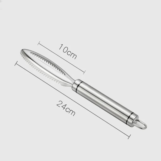 Stainless Steel Fish Scaler & Cleaning Tool