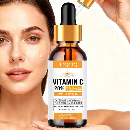 Vitamin C Firming Skin Essence: Day-Night Hydration & Plant Amino Acid Formula for Radiant Complexion
