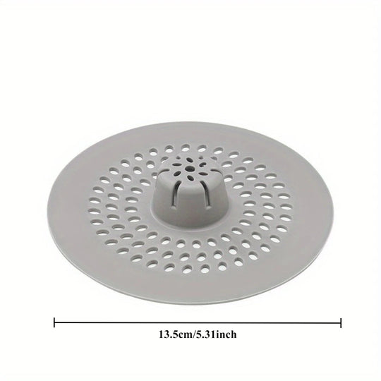 1pc Silicone Drain Strainer Hair Catcher with Drain Holes Perfect for Bathroom or Kitchen Use Shower Drain Hair Catcher