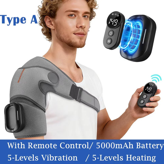 Heated Shoulder Massage Belt
