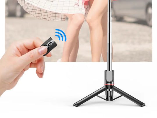 Wireless Bluetooth Double Fill Light Tripod with Remote Shutter for Android & iOS Smartphones