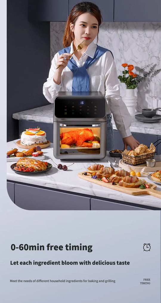 12L Electric Hot Air Fryer
