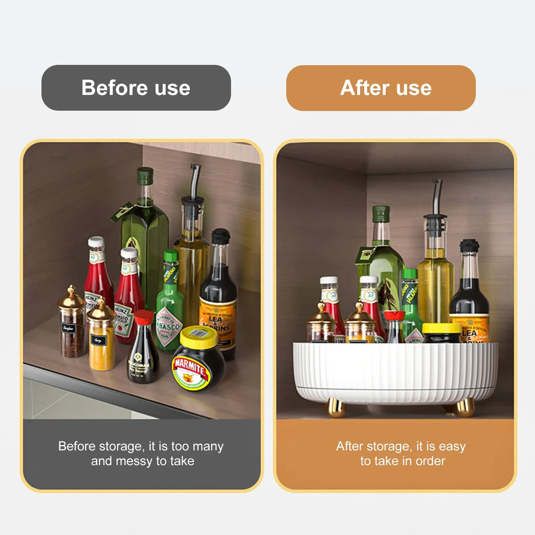360° Rotation Non-Skid Spice Rack