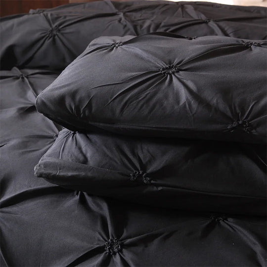 Queen Comfort Set 3Pieces, Gray Bed in a Bag Comforter Set for Bedroom, Beddding Sets without Comforter, Duvet cover&Pillowcases