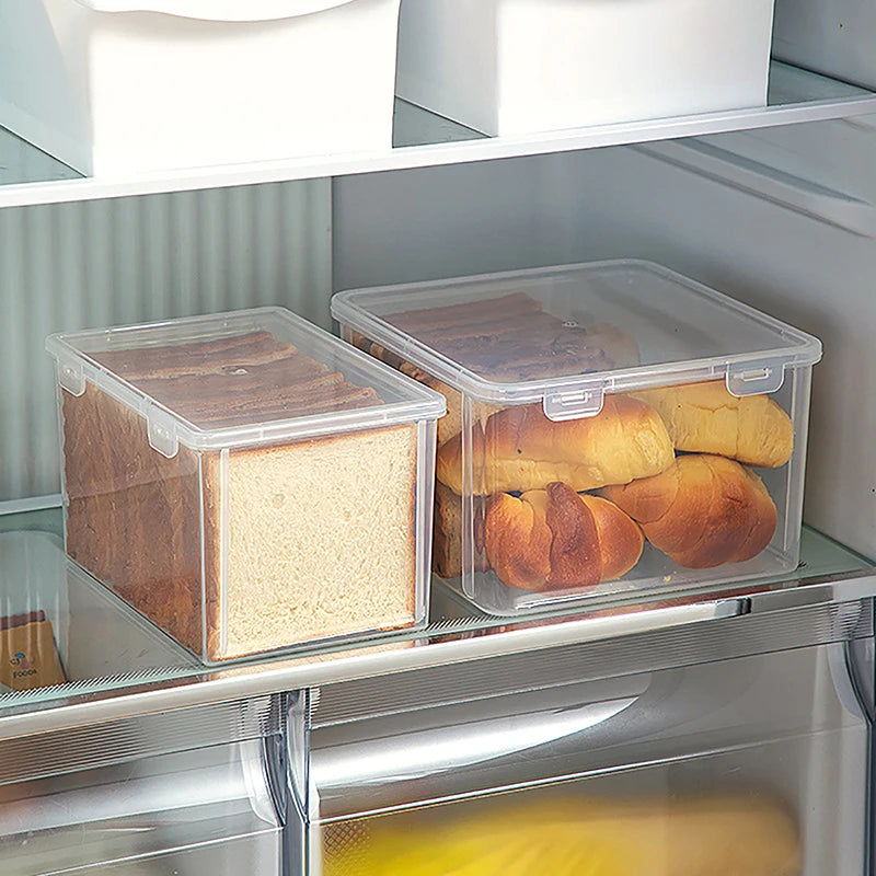 Clear Bread Storage Box