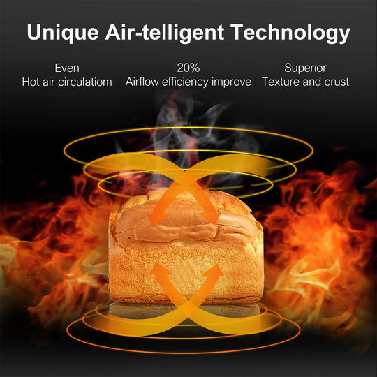 1.5kg Automatic Bread Machine 850w Programmable Bread Maker 15-hour Pre-set Timer Control Panel With Lcd Display Sonifer