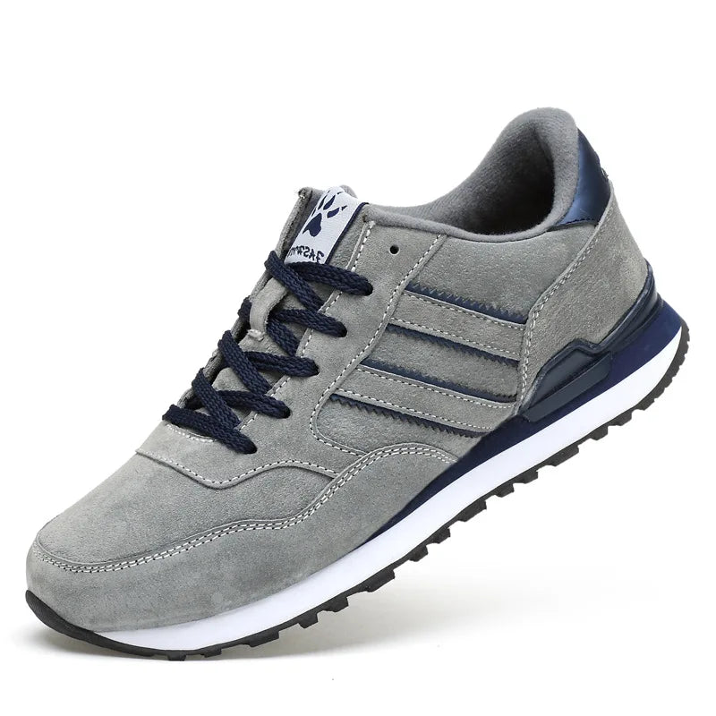Sneakers Men Casual Shoes Light Suede 2023 New Classic Men Running shoes Outdoor Breathable Mesh Jogging Sport Shoes