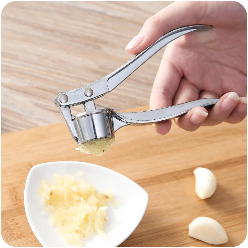 Garlic Press Crusher Mincer Detachable Kitchen Garlic Smasher Squeezer Labor Saving Manual Press Multi Grind Tool Kitchen Gadget
