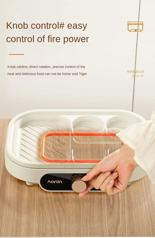 Fried egg barbecue burger machine non-stick small flat household frying pan breakfast egg burger pancake pan four-hole fried egg