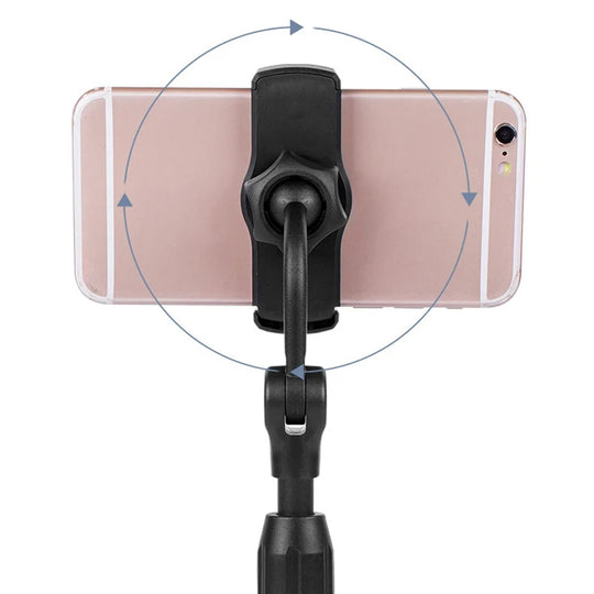 Desktop Tripod for Smartphone iPhone Stand with Phone Holder Bracket