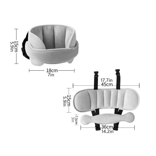 Baby Car Seat Head Support Children Fastening Belt Adjustable Boy Girl Sleep Positioner Baby Saftey Pillows Headrest for Travel