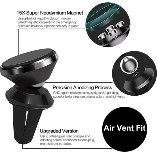 Magnetic Phone Holder Car Mount