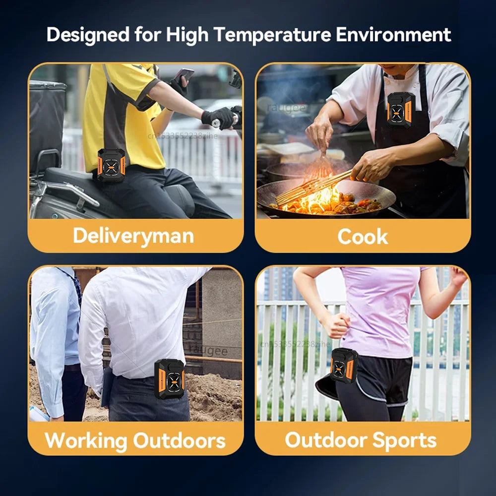 Portable Waist Clip Fan
