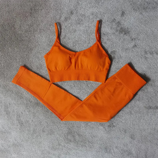 Seamless Women’s Fitness Yoga Set