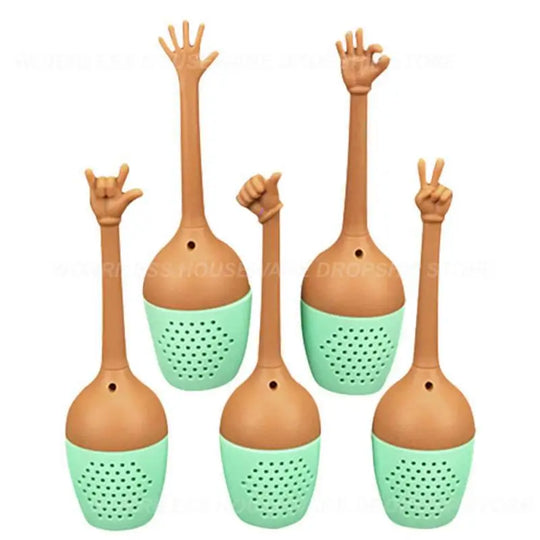 Hand Gestures Tea Infuser