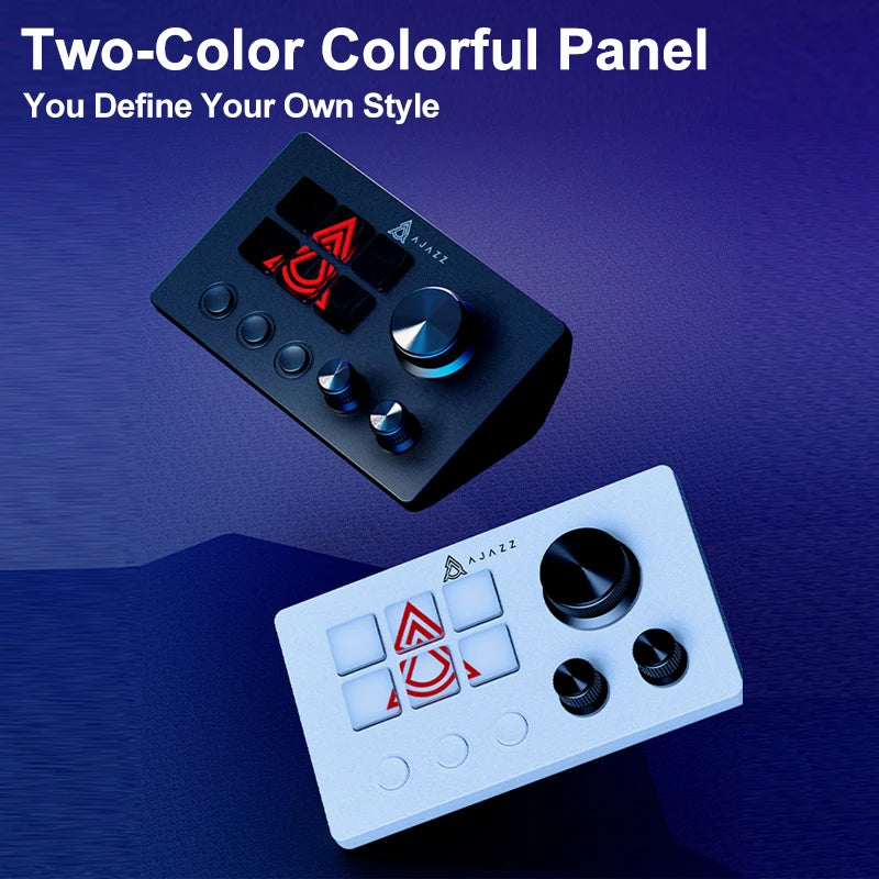 Ajazz AKP03E Programmable Macro Keyboard Multifunctional Console Panel Assistente Custom Button Mini Keyboard For PC Laptop