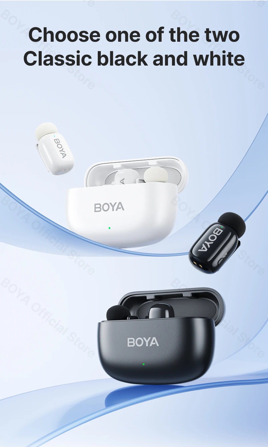 BOYA Mini Wireless Lavalier Microphone
