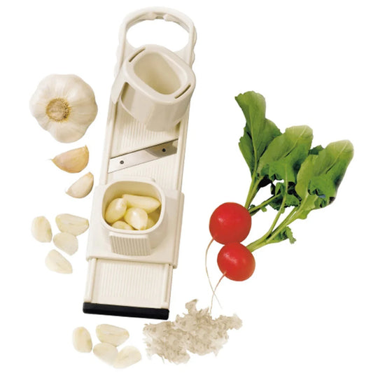 2-in-1 Garlic Slicer & Cutter