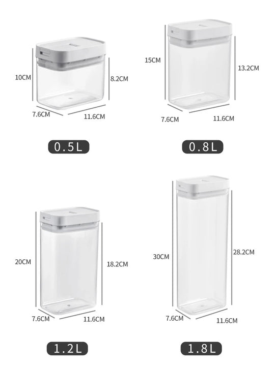 Transparent Pasta Storage Box