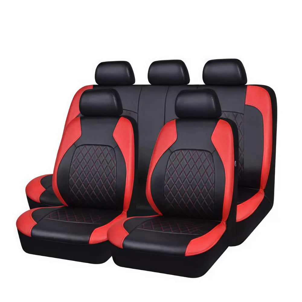 Enhanced 9PCS Universal Car Seat Cover Set