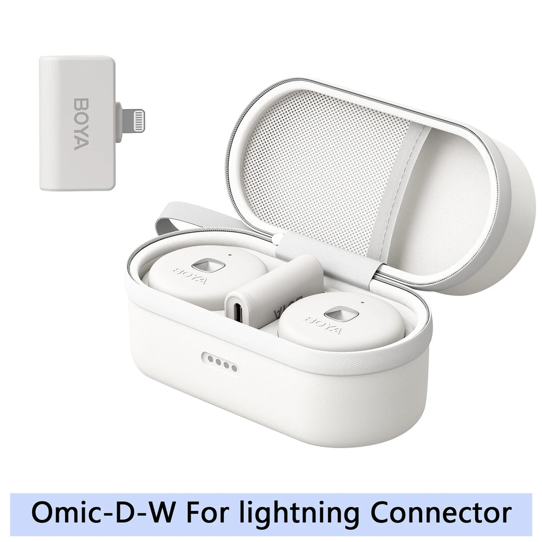 BOYA Omic D/U Wireless Lavalier Lapel Microphone
