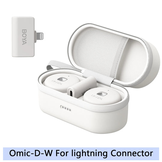 BOYA Omic D/U Wireless Lavalier Lapel Microphone