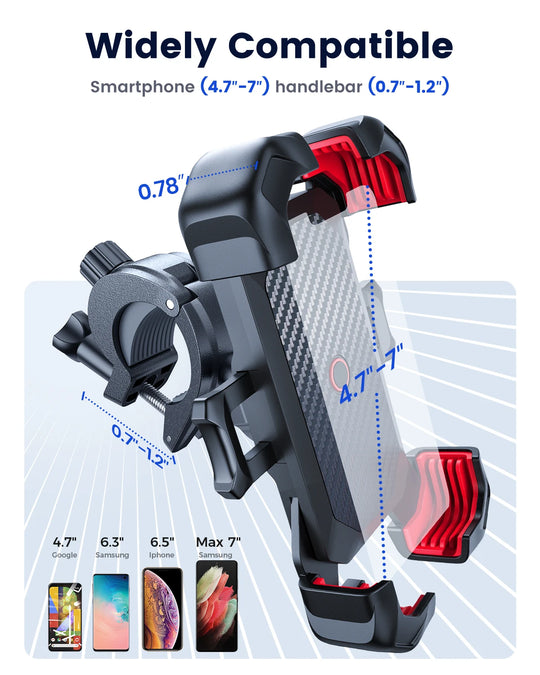 Joyroom 360° Shockproof & Universal Mount Bike Phone Holder –