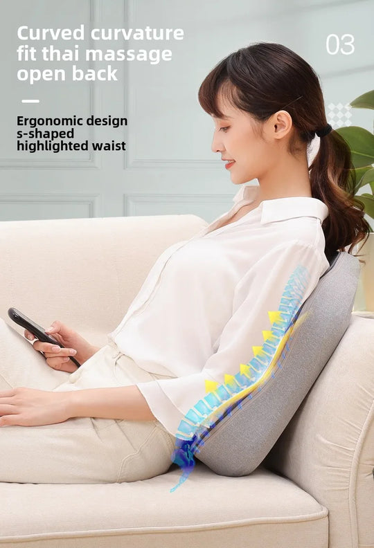 Electric Heated Massage Cushion