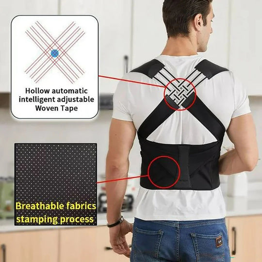 Back Brace Posture Corrector for Women & Men