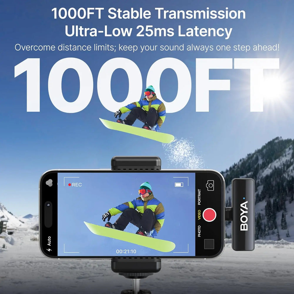 BOYA BOYALINK 2 Wireless Lavalier Microphone