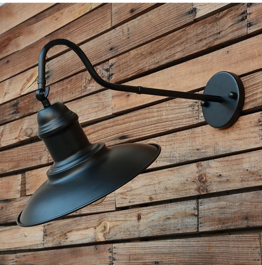 American Industrial Wall Lamp Porch Lamp Outdoor Courtyard Garden Lamp Billboard Park Wall Light Stair Bedside Bedroom Lighting