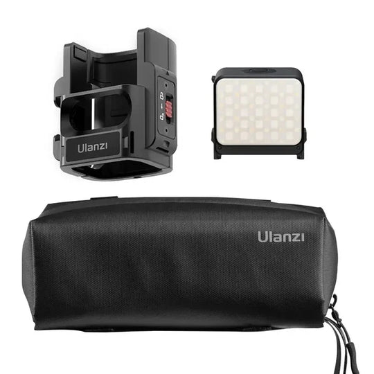 Ulanzi LM18 Led Video Fill Light IPX5 Waterproof  Magnetic 5600K for DJI Osmo Action 5/4/3 & Pocket 3 Action Camera Accessories