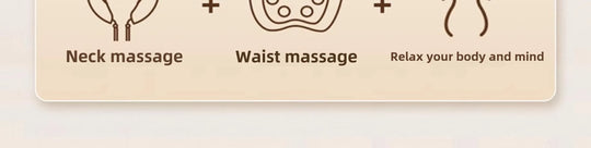 JAIYORL Shiatsu Neck Massage Pillow Electric Cushion Back Massager Deep with Heat Tissue Kneading for Shoulder Relax Muscles