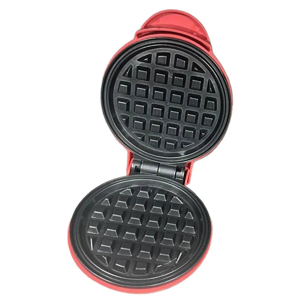 Mini Waffle Maker Quick Heat-Up Eggette Machine Household Breakfast Electric Baking Pan for Quick Breakfasts Snacks and Desserts
